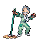 Janitor Pokemon Black and White Sprite