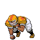 Linebacker Pokemon Black and White Sprite