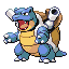 Blastoise Pokemon Fire Red and Leaf Green Sprite