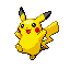 Pikachu Pokemon Fire Red and Leaf Green Sprite