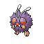 Venonat Pokemon Fire Red and Leaf Green Sprite