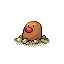 Diglett Pokemon Fire Red and Leaf Green Sprite