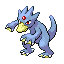 Golduck Pokemon Fire Red and Leaf Green Sprite