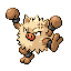 Primeape Pokemon Fire Red and Leaf Green Sprite