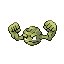 Geodude Pokemon Fire Red and Leaf Green Sprite