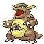 Kangaskhan Pokemon Fire Red and Leaf Green Sprite