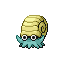 Omanyte Pokemon Fire Red and Leaf Green Sprite
