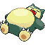 Snorlax Pokemon Fire Red and Leaf Green Sprite