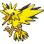 Zapdos Pokemon Fire Red and Leaf Green Sprite