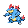 Feraligatr Pokemon Fire Red and Leaf Green Sprite