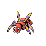 Ariados Pokemon Fire Red and Leaf Green Sprite