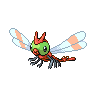 Yanma Pokemon Fire Red and Leaf Green Sprite