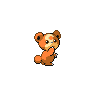 Teddiursa Pokemon Fire Red and Leaf Green Sprite