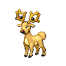Stantler Pokemon Fire Red and Leaf Green Sprite