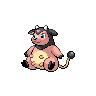 Miltank Pokemon Fire Red and Leaf Green Sprite