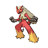 Blaziken Pokemon Fire Red and Leaf Green Sprite