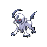 Absol Pokemon Fire Red and Leaf Green Sprite