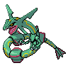 Rayquaza Pokemon Fire Red and Leaf Green Sprite