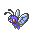 Butterfree Pokemon Black White Sprite