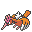 Fearow Pokemon Black and White Small Sprite