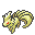 Ninetales Pokemon Black and White Small Sprite