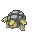 Golem Pokemon Black and White Small Sprite
