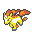 Rapidash Pokemon Black and White Small Sprite
