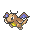 Dragonite Pokemon Black and White Small Sprite