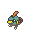 Natu Pokemon Black and White Small Sprite