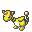Ampharos Pokemon Black and White Small Sprite