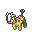 Girafarig Pokemon Black and White Small Sprite