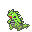 Tyranitar Pokemon Black and White Small Sprite