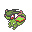 Flygon Pokemon Black and White Small Sprite