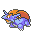 Salamence Pokemon Black and White Small Sprite