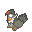 Staraptor Pokemon Black and White Small Sprite