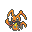 Kricketune Pokemon Black and White Small Sprite