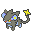 Luxray Pokemon Black and White Small Sprite