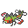 Yanmega Pokemon Black and White Small Sprite