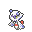 Froslass Pokemon Black and White Small Sprite