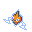Rotom Pokemon Black and White Small Sprite