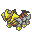 Giratina Pokemon Black and White Small Sprite