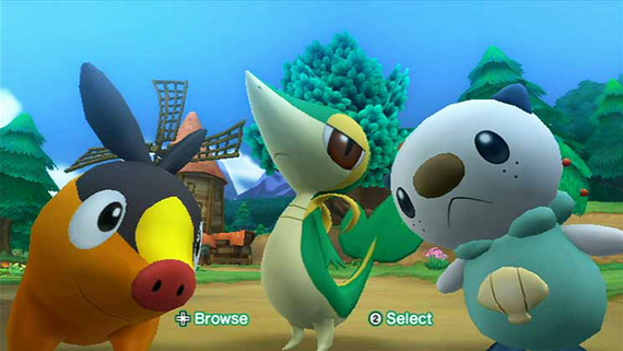PokePark 2 Wonders Beyond Screenshot Snivy Tepig Oshawott