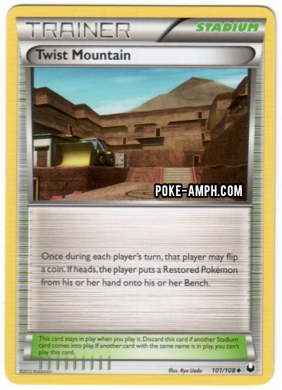 101/108 Twist Mountain Dark Explorers TCG Scan