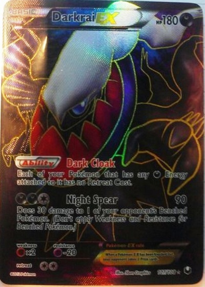 107/108 Darkrai EX Dark Explorers TCG Scan