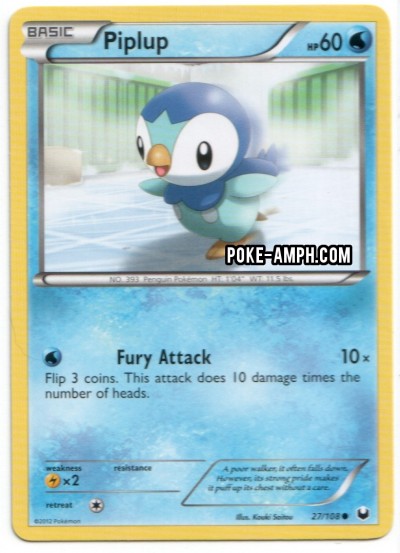 27/108 Piplup Dark Explorers TCG Scan