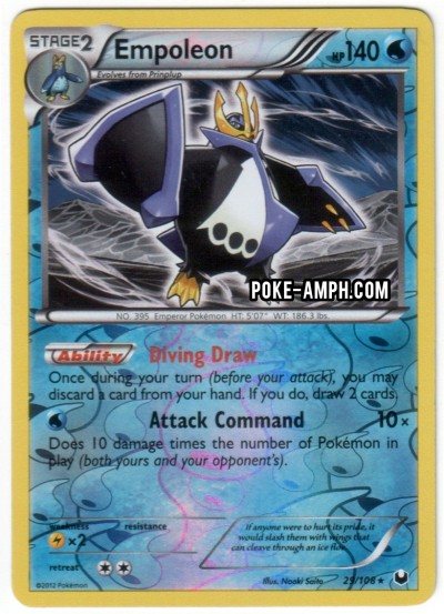 29/108 Empoleon Dark Explorers TCG Scan