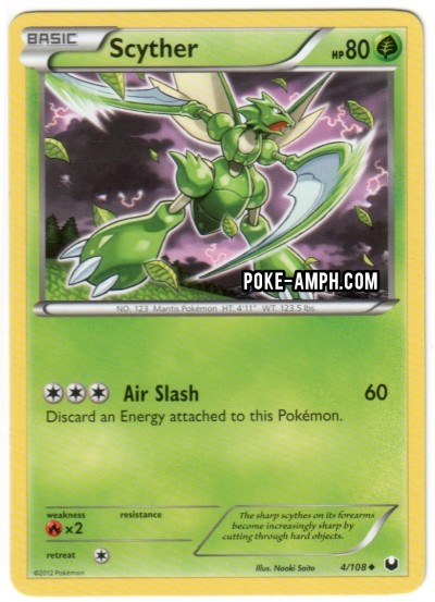 4/108 Scyther Dark Explorers TCG Scan