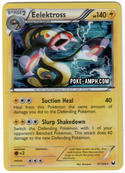 47/108 Eelektross Dark Explorers TCG Scan