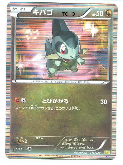 13/20 Axew Dragon Selection TCG Scan