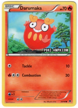 20/98 Darumaka Emerging Powers TCG Scan